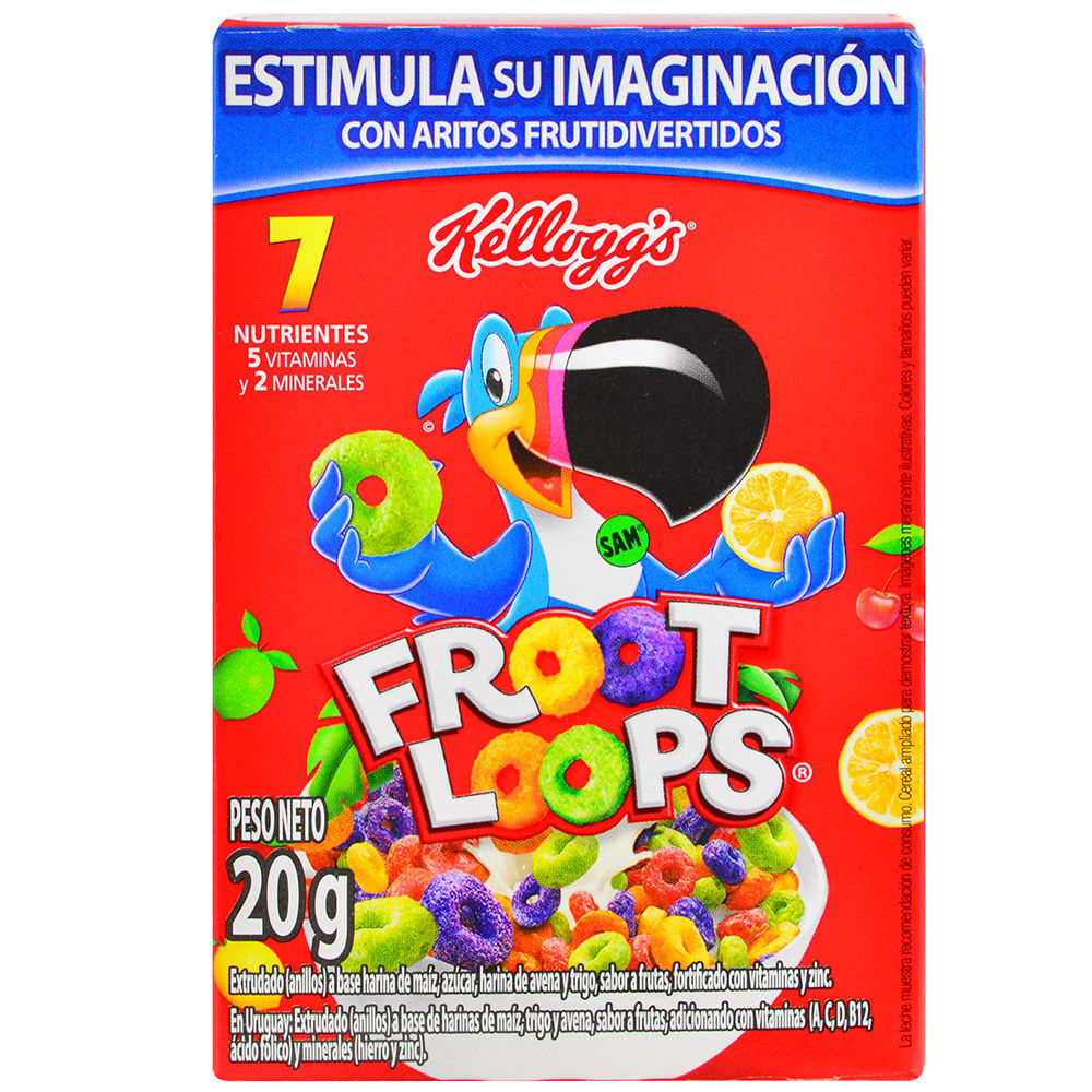 Cereal Froot Loops Kelloggs 25 G Geantfood 8215