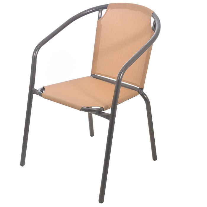 Silla-en-acero-y-textilina-color-beige