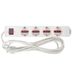 Toma-multiple-c-llave-shuko-modul-8-sal-hl3075-HOME-LEADER