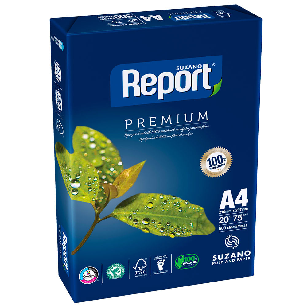 Papel A4 REPORT 75 g -