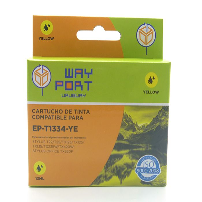 Cartucho-Way-Port-para-Epson-Mod.-AMARILLO-T Cartucho-Way-Port-para-Epson-Mod.-AMARILLO-T