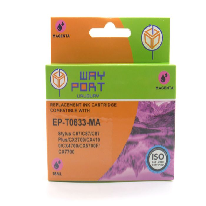 Cartucho-Way-Port-para-Epson-Mod.-C67-MAGENTA Cartucho-Way-Port-para-Epson-Mod.-C67-MAGENTA