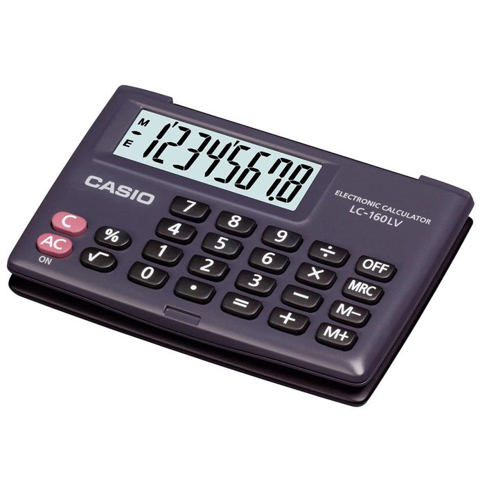 Calculadora-CASIO-Mod.-LC-160 Calculadora-CASIO-Mod.-LC-160