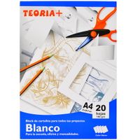 Block-cartulina-TEORIA--blanca-A4-20-hojas-160-g