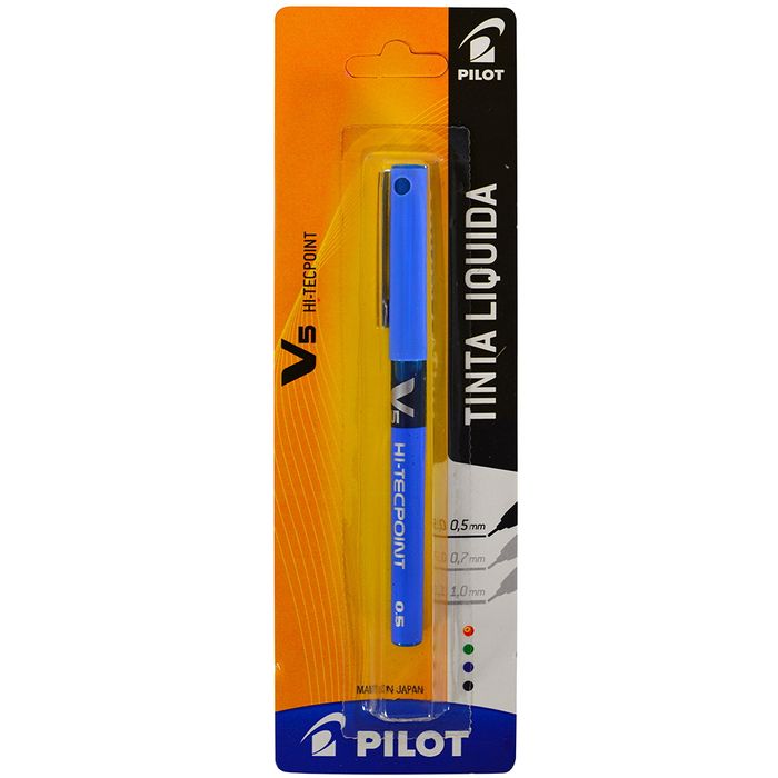 Lapicera-PILOT-0.5-tinta-liquida-azul