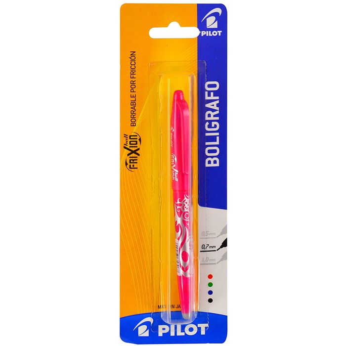Boligrafo-PILOT-Frixion-borrable-rosado