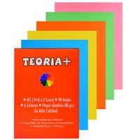 Block-papel-obra-color-A5-80-g