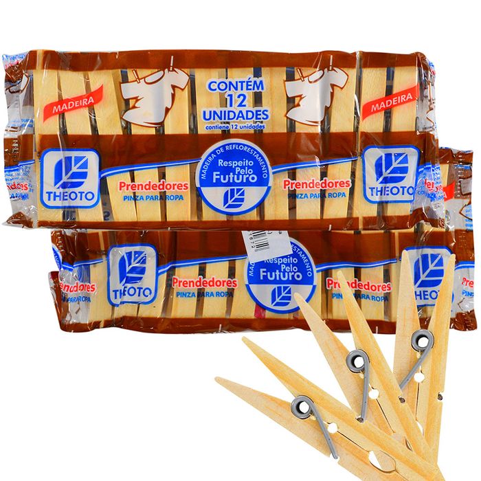 Palillos-para-ropa-madera-THEOTO-bl.-24-un.
