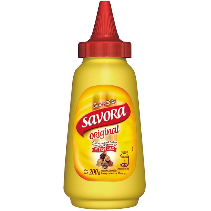 Mostaza-SAVORA-Original-pm.-200-g Mostaza-SAVORA-Original-pm.-200-g