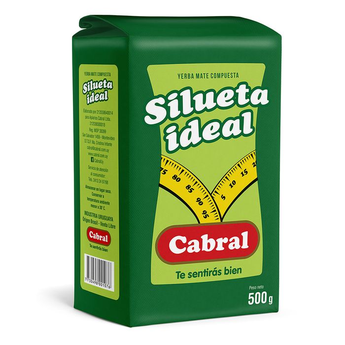 Yerba-CABRAL-Silueta-Ideal-500-g
