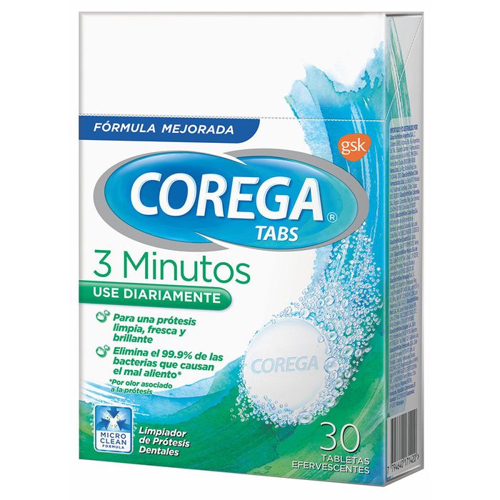Tabletas-COREGA-Tabs-Combine-x-30-un. Tabletas-COREGA-Tabs-Combine-x-30-un.