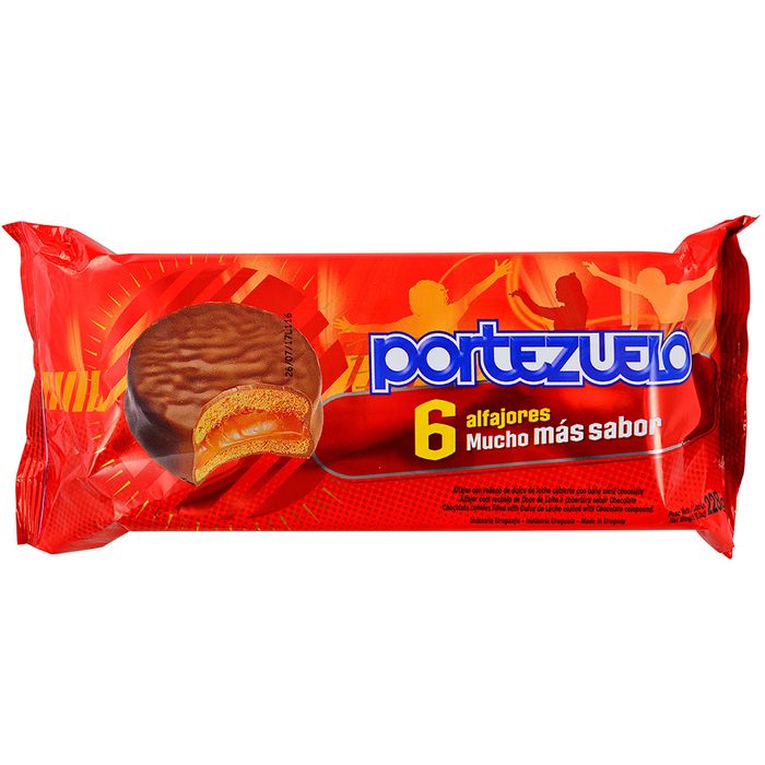 Alfajor-Chocolate-PORTEZUELO-6-un. Alfajor-Chocolate-PORTEZUELO-6-un.