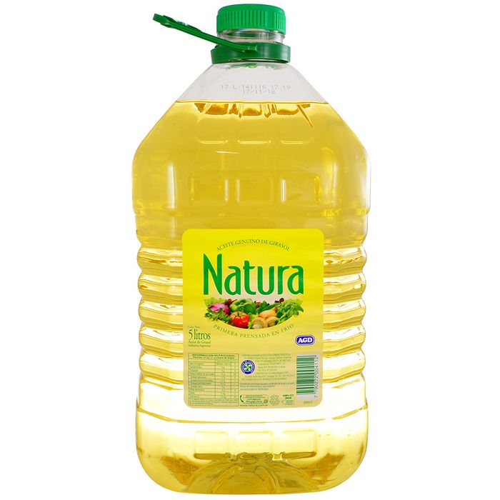 Aceite girasol NATURA bidón 5 L - devotoweb