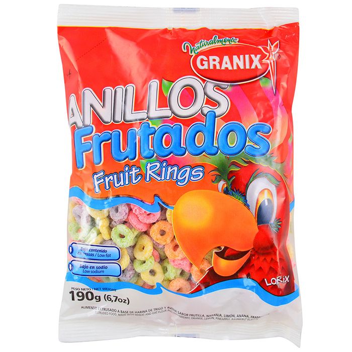 Cereal-GRANIX-Aritos-Frutados-190-g Cereal-GRANIX-Aritos-Frutados-190-g