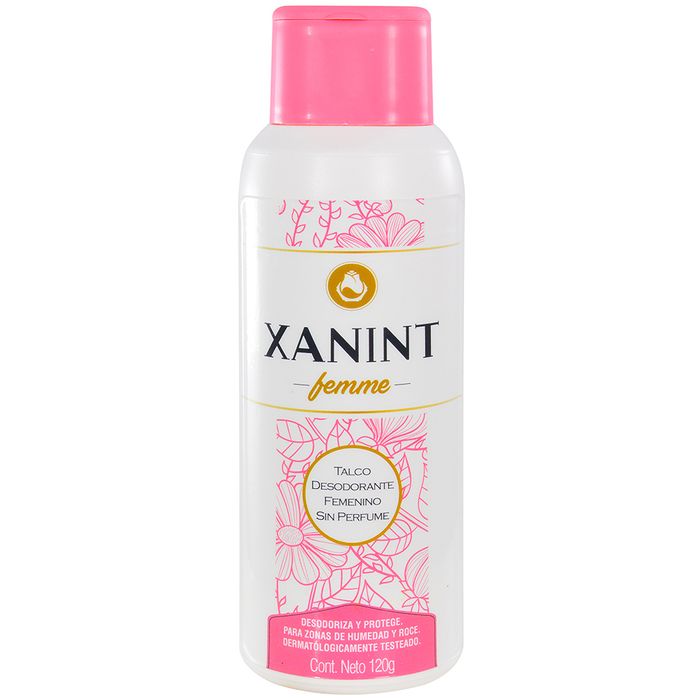 Talco-corporal-femenino-XANINT-sin-perfume-120-g