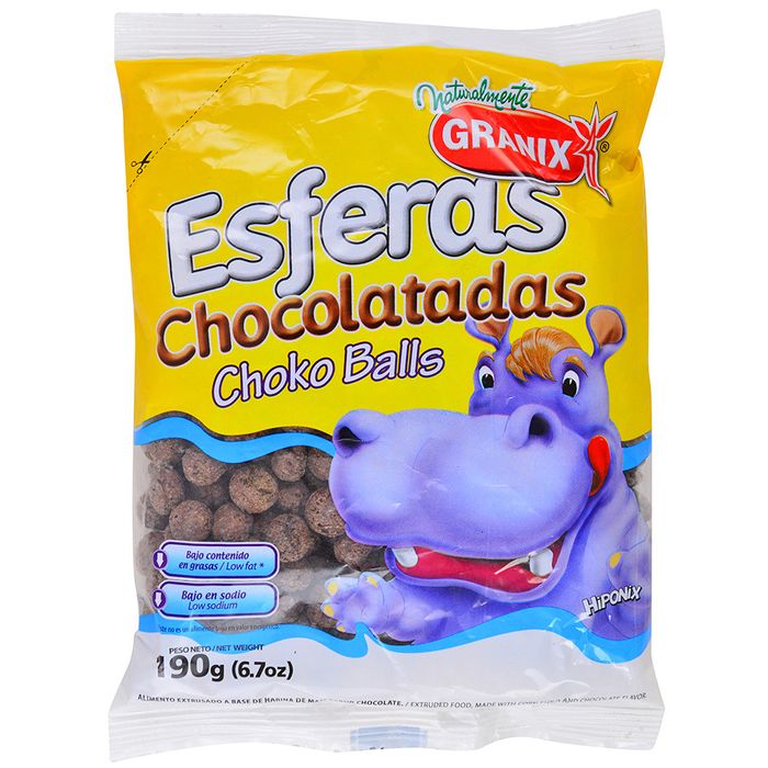 Cereal-GRANIX-Esferas-Chocolate-190-g Cereal-GRANIX-Esferas-Chocolate-190-g