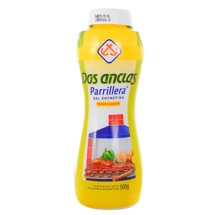 Salero-Yodada-Fluorada-Parrillera-DOS-ANCLAS-500-g Salero-Yodada-Fluorada-Parrillera-DOS-ANCLAS-500-g