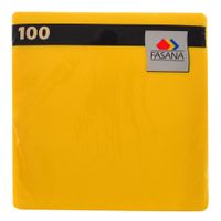 Servilleta-FASANA-Lisa-Amarilla-100-un.