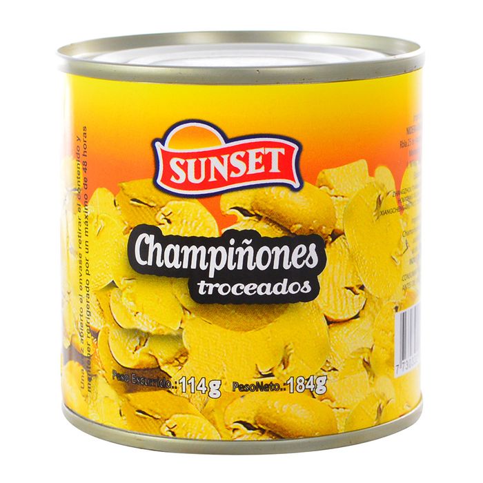Champiñones-Trozado-SUNSET-184-g Champiñones-Trozado-SUNSET-184-g