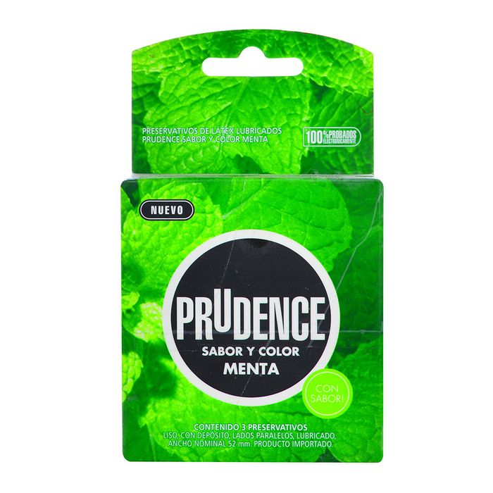 Preservativo-PRUDENCE-Menta-3-un.