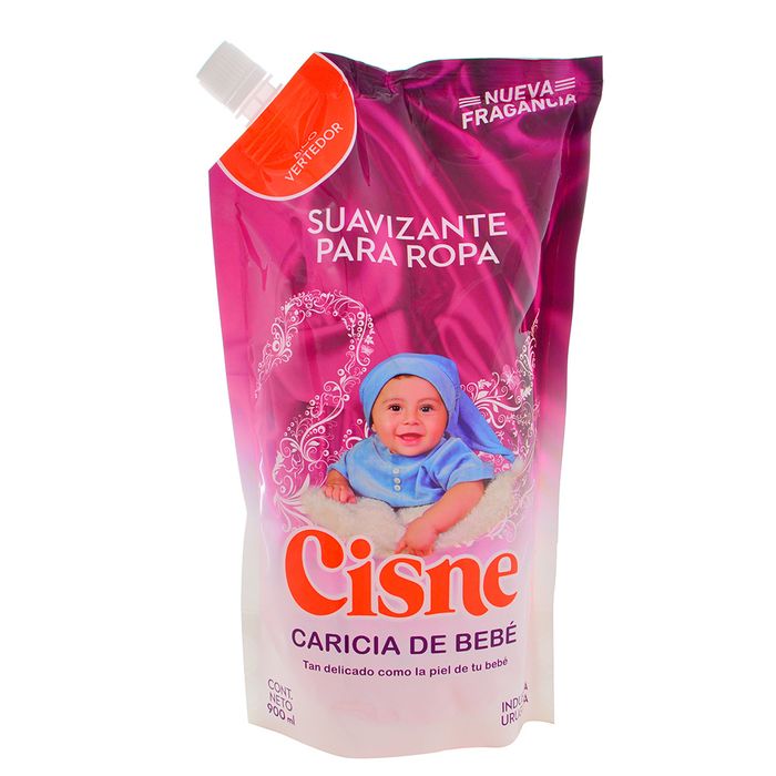 Suavizante-Ropa-CISNE-Caricia-de-Bebe-900-ml