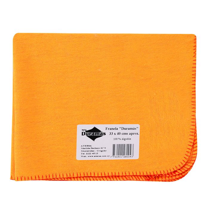 Franela-Naranja-DURAMAS-33x40-cm