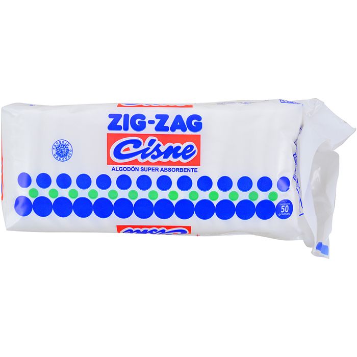 Algodon-Cisne-ZIG-ZAG-50-g Algodon-Cisne-ZIG-ZAG-50-g