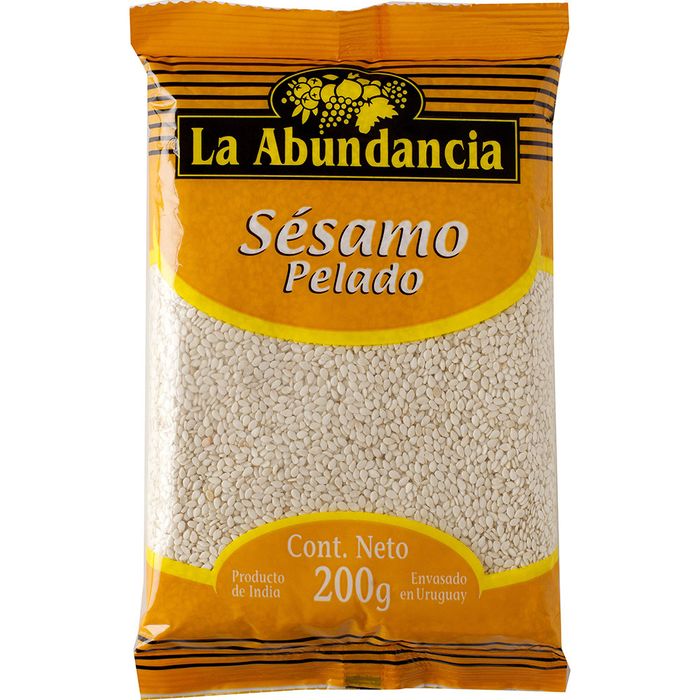 Sesamo-pelado-LA-ABUNDANCIA-200gr Sesamo-pelado-LA-ABUNDANCIA-200gr