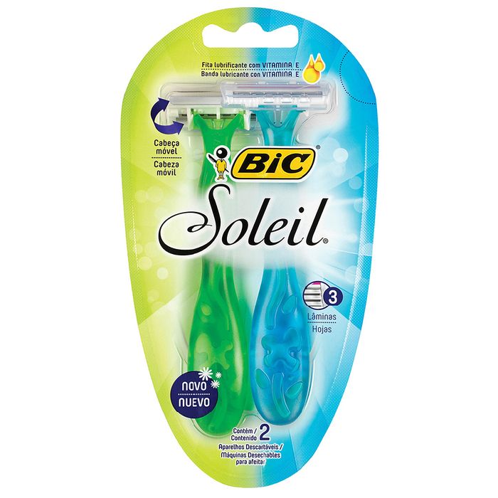 Afeitadora-Femenina-BIC-Soleil-Azul-y-Verde-x-2-un. Afeitadora-Femenina-BIC-Soleil-Azul-y-Verde-x-2-un.