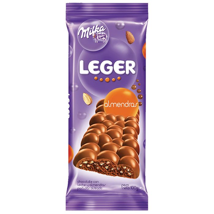 Chocolate-MILKA-Leger-Almendras-100-g