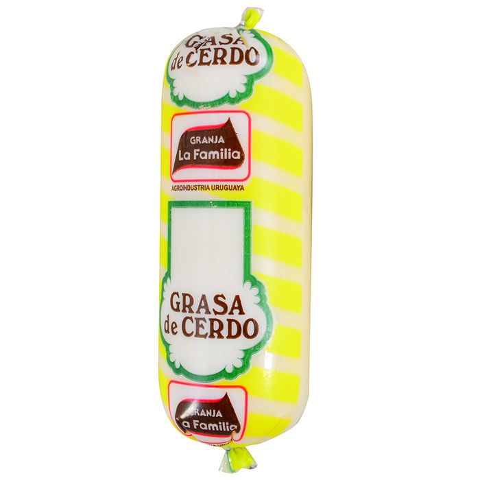 Grasa de Cerdo Granja la Familia al vacío x 300 g disco