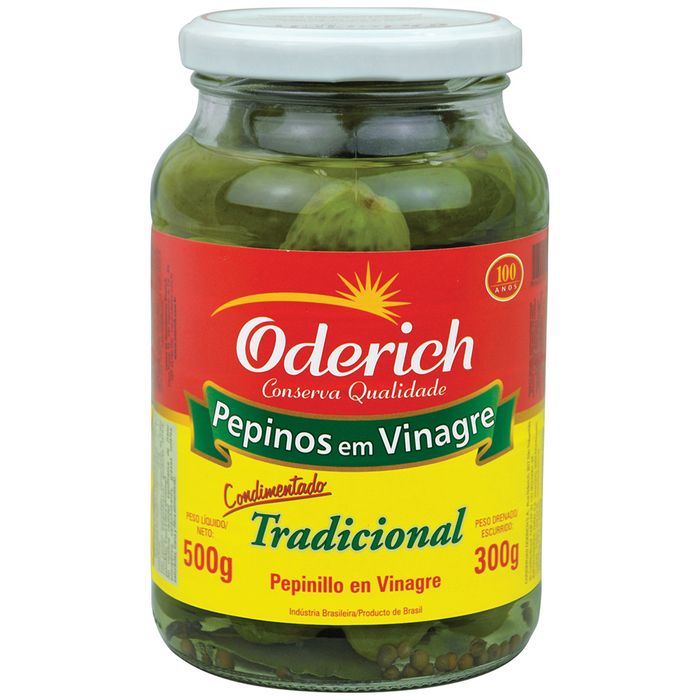 Pepinos-en-Vinagre-ODERICH-fco.-500-g Pepinos-en-Vinagre-ODERICH-fco.-500-g