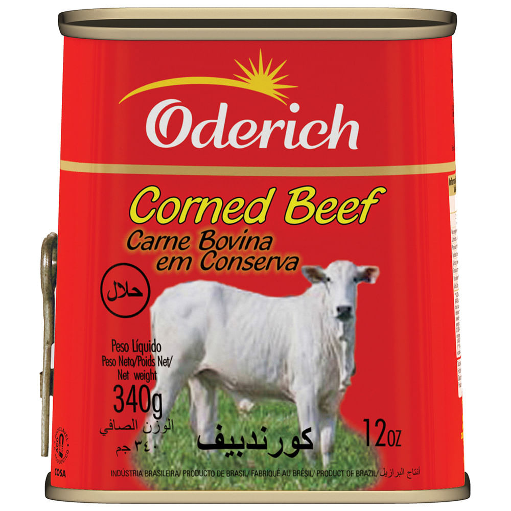 Corned beef ODERICH 340 g disco