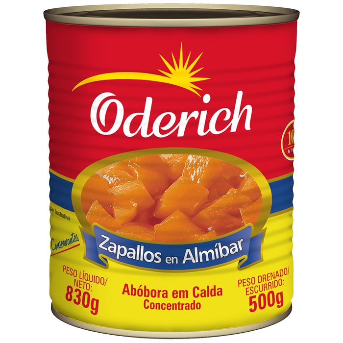 Zapallo-en-Almibar-ODERICH-830-g Zapallo-en-Almibar-ODERICH-830-g