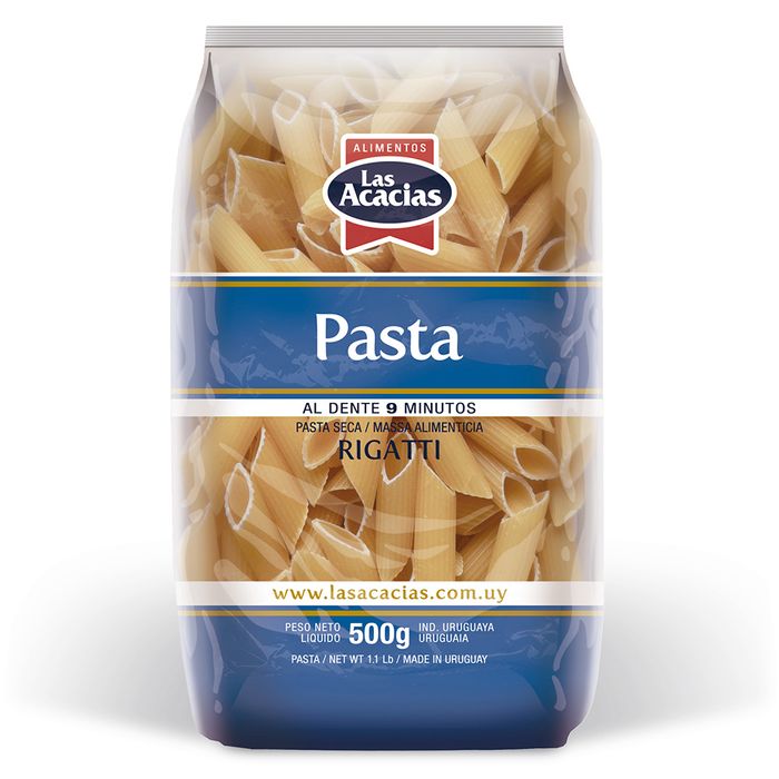 Fideos Rigatti Las Acacias 500 G Devotoweb