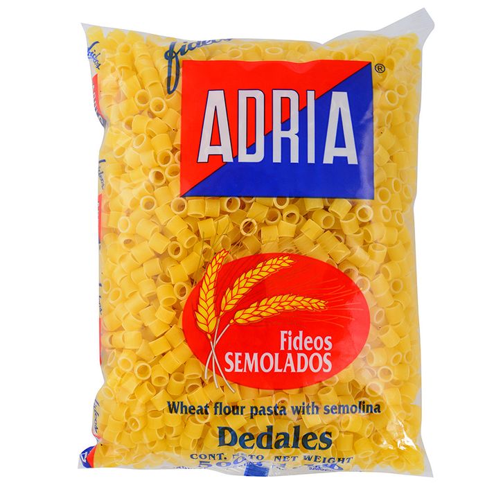 Fideos-Semolados-ADRIA-Dedales-500-g Fideos-Semolados-ADRIA-Dedales-500-g