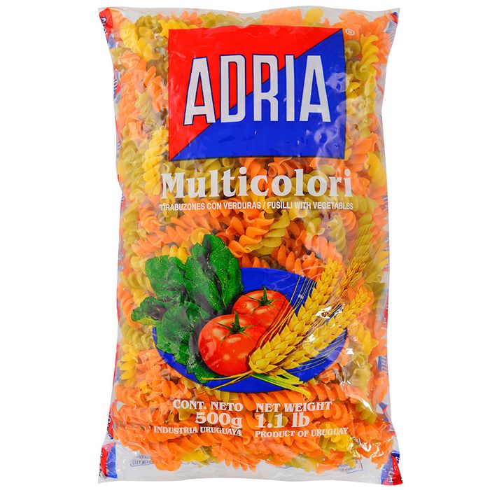 Fideo-Multicolor-ADRIA-Tirabuzon-500-g Fideo-Multicolor-ADRIA-Tirabuzon-500-g