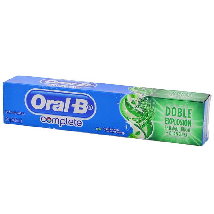 Crema-Dental-ORAL-B-Complete-Menta-Refresh-90-g Crema-Dental-ORAL-B-Complete-Menta-Refresh-90-g