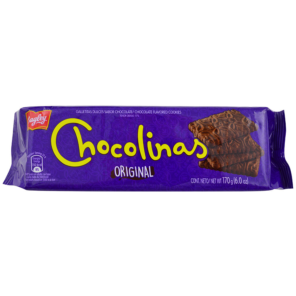 Galletitas Chocolinas Bagley 170 G Geantfood