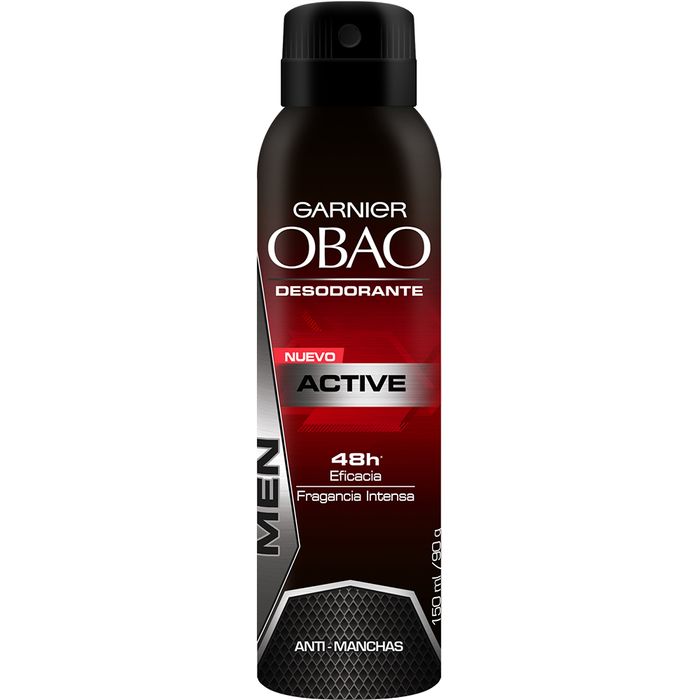 Desodorante-OBAO-Active-Men-Aerosol-150--ml Desodorante-OBAO-Active-Men-Aerosol-150--ml