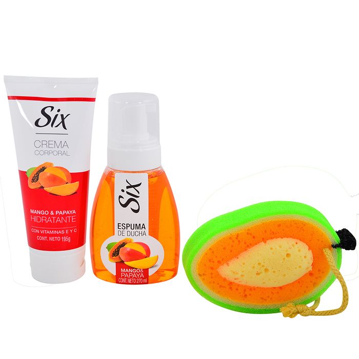 Pack-SIX-papaya-mango-espuma-270ml---esp.--crema-corporal Pack-SIX-papaya-mango-espuma-270ml---esp.--crema-corporal