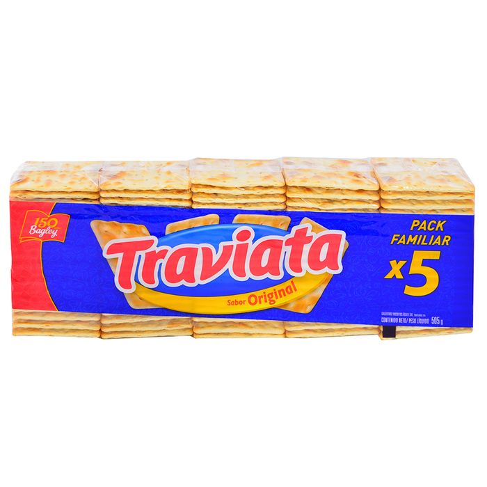 Galletas TRAVIATA Bagley pack familiar 505 g Galletas TRAVIATA Bagley pack familiar 505 g