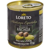 Aceitunas Rellenas De Anchoas El Torreon 120 Gr