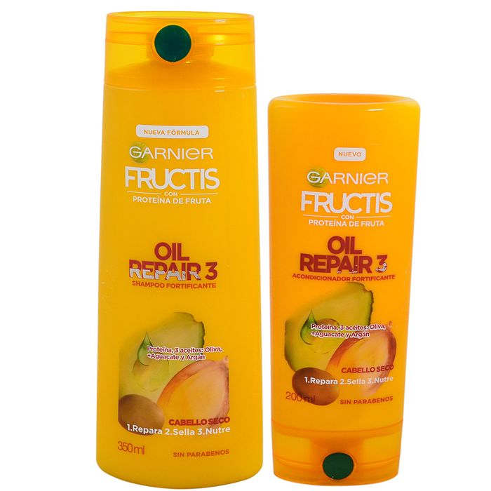 Shampoo-Fructis-Oil-Repair-350-ml---Acondicionador-200-ml Shampoo-Fructis-Oil-Repair-350-ml---Acondicionador-200-ml