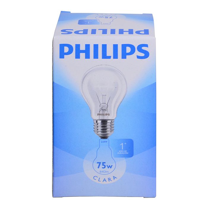 Lampara-clara-PHILIPS-75w-E27