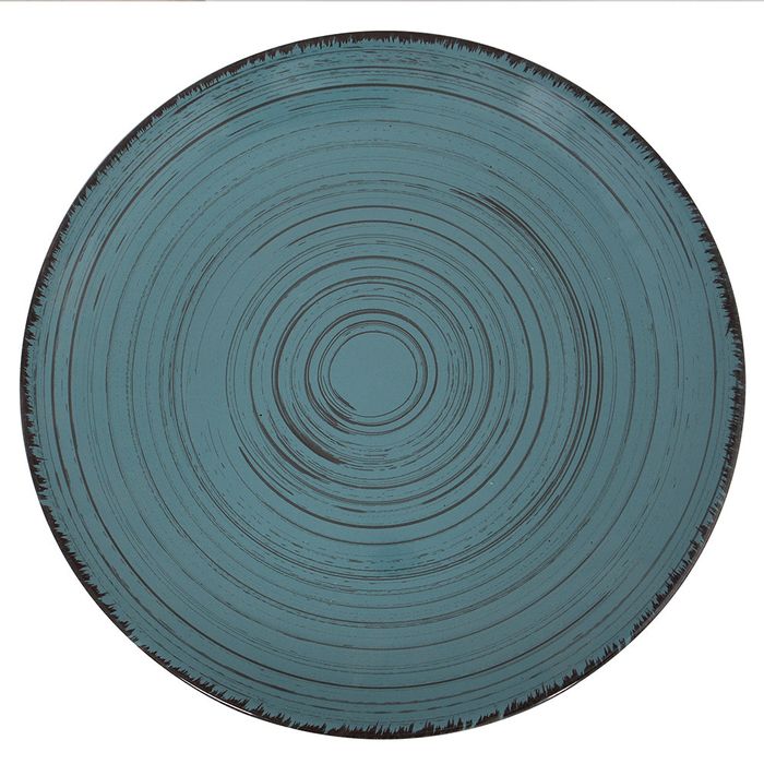 Plato-llano-27cm-ceramica-azul-antique