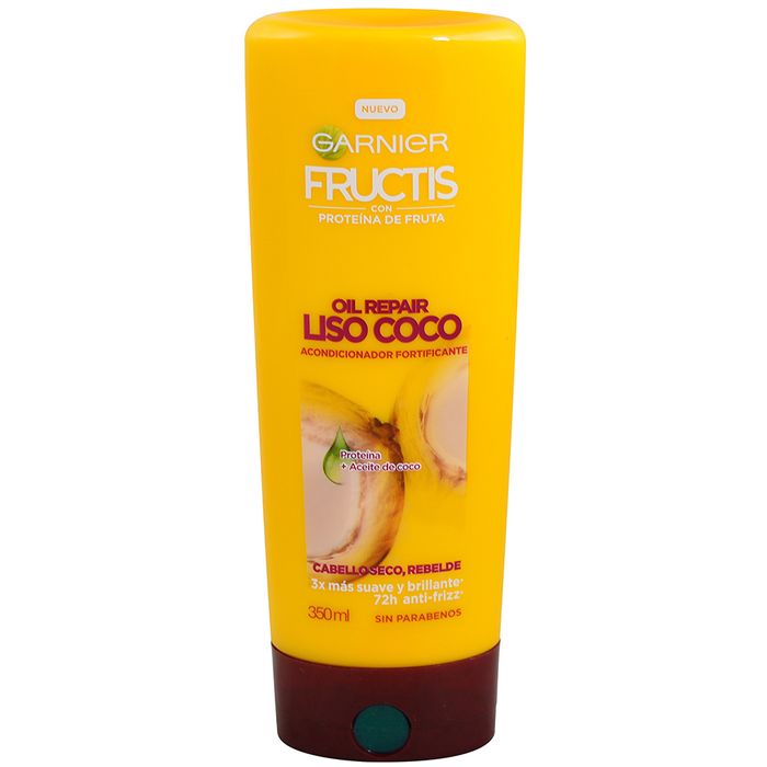 Acondicionador-Fructis-oil-repair-liso-coco-350-ml Acondicionador-Fructis-oil-repair-liso-coco-350-ml