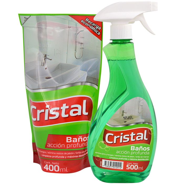 Pack-limpieza-Cristal-baño-500-ml---Cristal