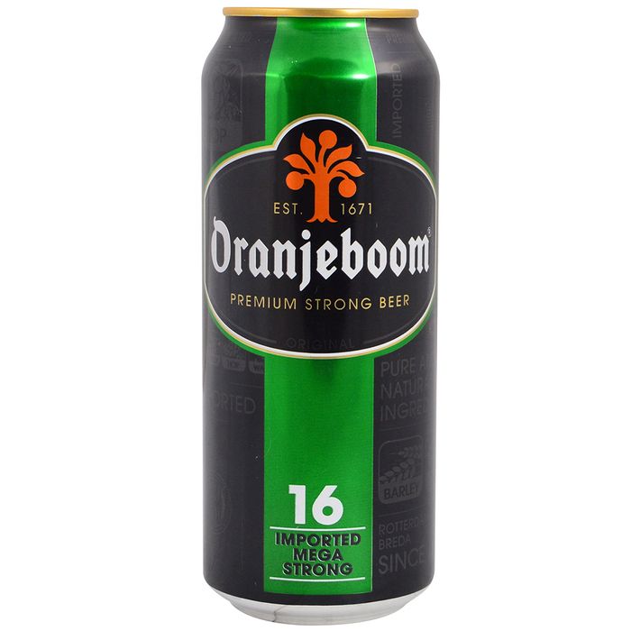 Cerveza ORANJEBOOM Mega Strong 16% 500 Ml - Grupodiscouruguay