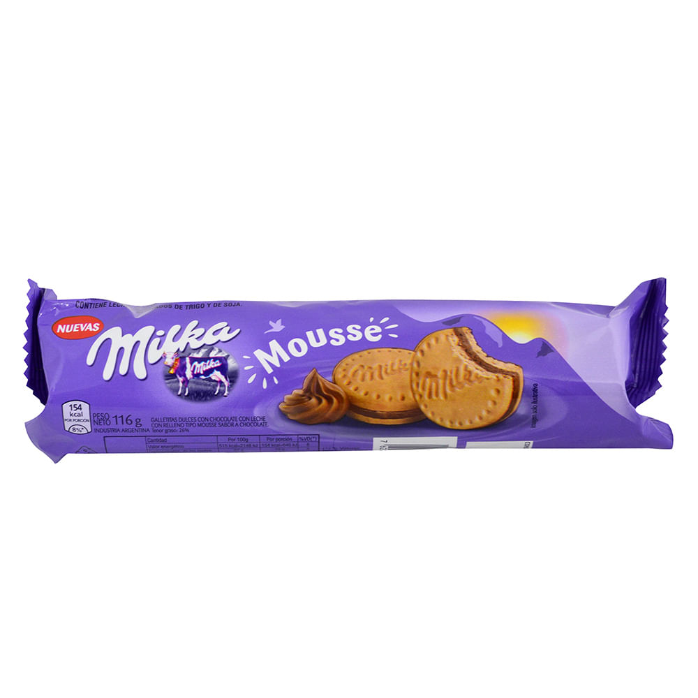 Galletitas Milka mouse vainilla 116 g - grupodiscouruguay include sosete milka